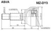 MAZDA GG1122510A Joint Kit, drive shaft